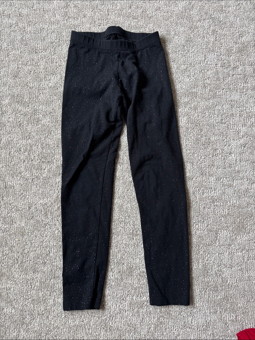 Cat & Jack Black Sparkle Leggings